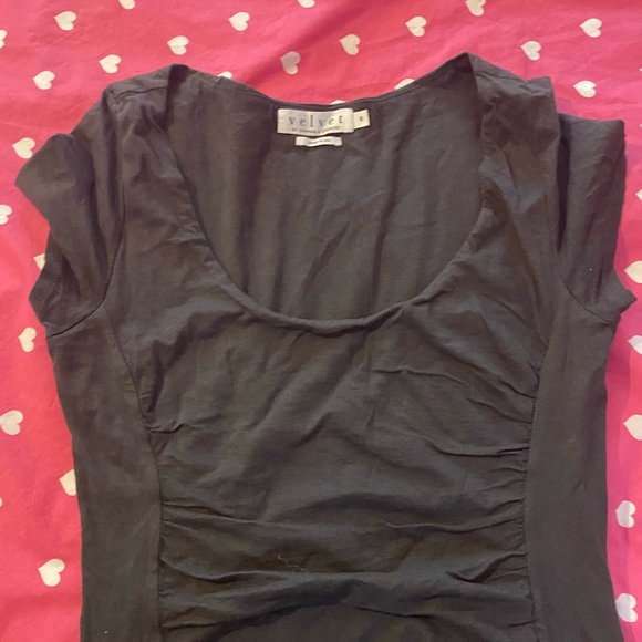 Velvet and Graham Dress size small / dark grey spring /summer dress - Picture 2 of 3